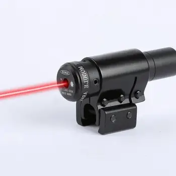 Lov kompaktný Mini Nastaviteľné Viditeľné Taktické Red Dot Rozsah Pohľad na paintball 11 mm 21 mm Železničnej Vojenskú Výstroj Zariadenia