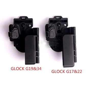 Taktické OWB Glock 19/34 A Glock 17/22 Závesu Zbraň Prípade Lovu Glock Závesu Podmienka 3 Vykonávať Rýchle Závesu Pravej Ruke Prípade