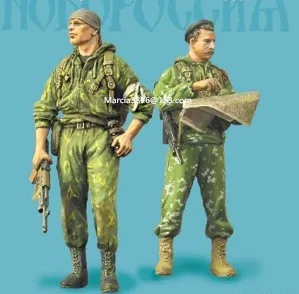 1/35 rozsahu miniatúry moderné Východ ukrajinskej milície veliteľov a vojakov Živice Model Auta obrázok Doprava Zadarmo
