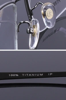 Zbrusu Nové Luxusné Čistého Titánu Okuliare Na Čítanie Pol Bez Obrúčok +50 +75 +100 +125 +150 +175 +200 +250 +3 +350 +375 +400 +425 +450