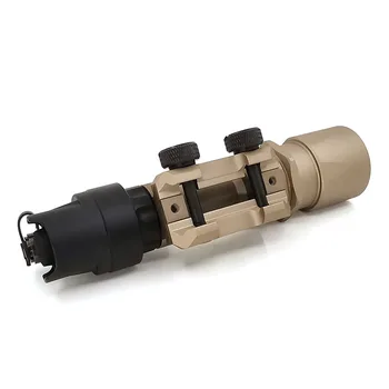 SOTAC-VÝSTROJ Taktické M951 LED Verzia Super Svetlé Baterka Zbraň Osvetlenie S Diaľkovým Tlakový Spínač 20 mm baterka