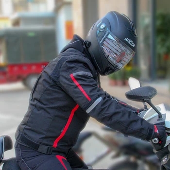 HEROBIKER Motocykel Bunda Zimná za Studena-odolné, Nepremokavé Moto Motocross Bunda na Motocykel Koni Oblečenie Ochranný Výstroj # #