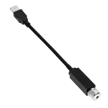 Romantický USB Nočné Svetlo 360 Otočná Plug and Play-Auto a Domov Strop Projektor Svetlo FAS6