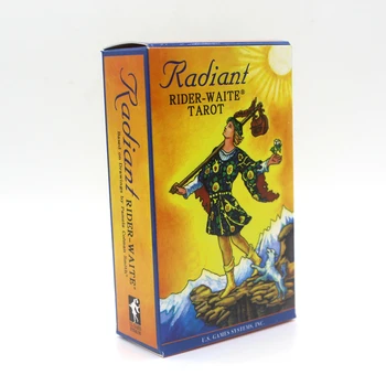Anglické Radiant Rider-Daktyl Tarot Karty Hra S Angličtinou Brožúra Pokyny Rider Daktyl Tarot Dosková Hra