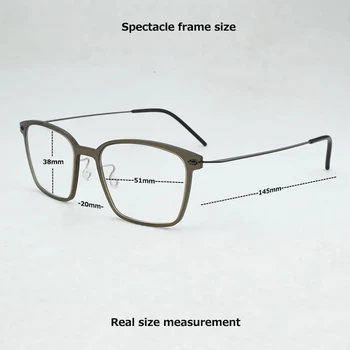 Značka Optické Okuliare Rám Mužov Ultralight Námestie Predpis Okuliare Plastové Titán TR90 transparentné Predstavenie rám