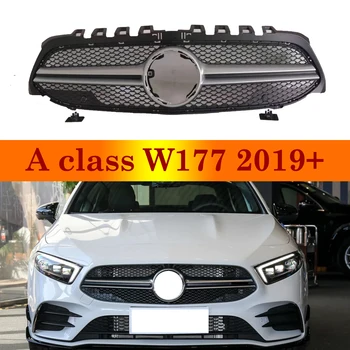 Závodné Mriežok Pre Mercedes triedy W177 2019+ ABS Materiály Predný Nárazník Grily Auto Dekorácie