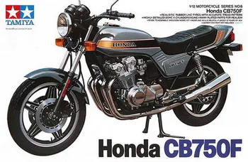 1/12 Honda CB750F Rozsahu Montáž na Motocykel, stavanie modelov a Stavebníc Tamiya 14006