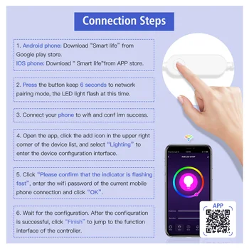 Tuya Inteligentný Život APP 5V-24V WiFi 4 Pin RGB LED Svetelné Pásy Bezdrôtový Diaľkový ovládač Smart Home pracovať s Alexa Domovská stránka Google