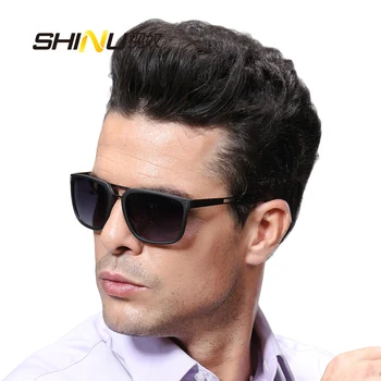 SHINU Krátkozrakosť muži okuliare jazdy polarizované slnečné okuliare živice precription môže customzied eyeglasse pre mužov MP5004