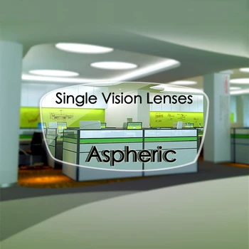 Anti-Blue Ray Progressve a Jednu Víziu Optické Sklá Predpis Objektív pre Krátkozrakosť/Ďalekozrakosť/Presbyopia Okuliare, Šošovky