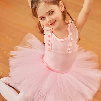 Baletné šaty dievčatá tanečné kostýmy balet tutu šaty profesionálne tanečné tutu nádrž balet trikot balerína šaty deti dancewear