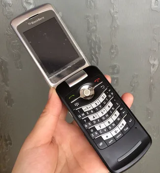 Pôvodné Odomknutý BlackBerry Pearl Flip 8220 Mobilný Telefón 2MP Zrekonštruovaný BlackBerry 8220 Mobil