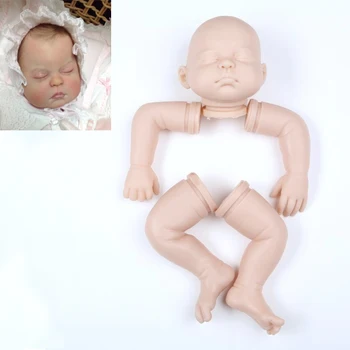 NPK Pôvodnej 20-palcový Ručné DIY Reborn Súpravy Mäkké Silikónové Prázdne Baby Doll Formy Hands-Na hračky pre deti, dievčatá