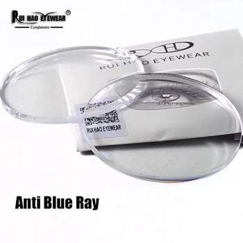 Anti Blue Ray Živice Šošovky Reflexný Náter Objektív Počítač Okuliare Okuliare Lupa 